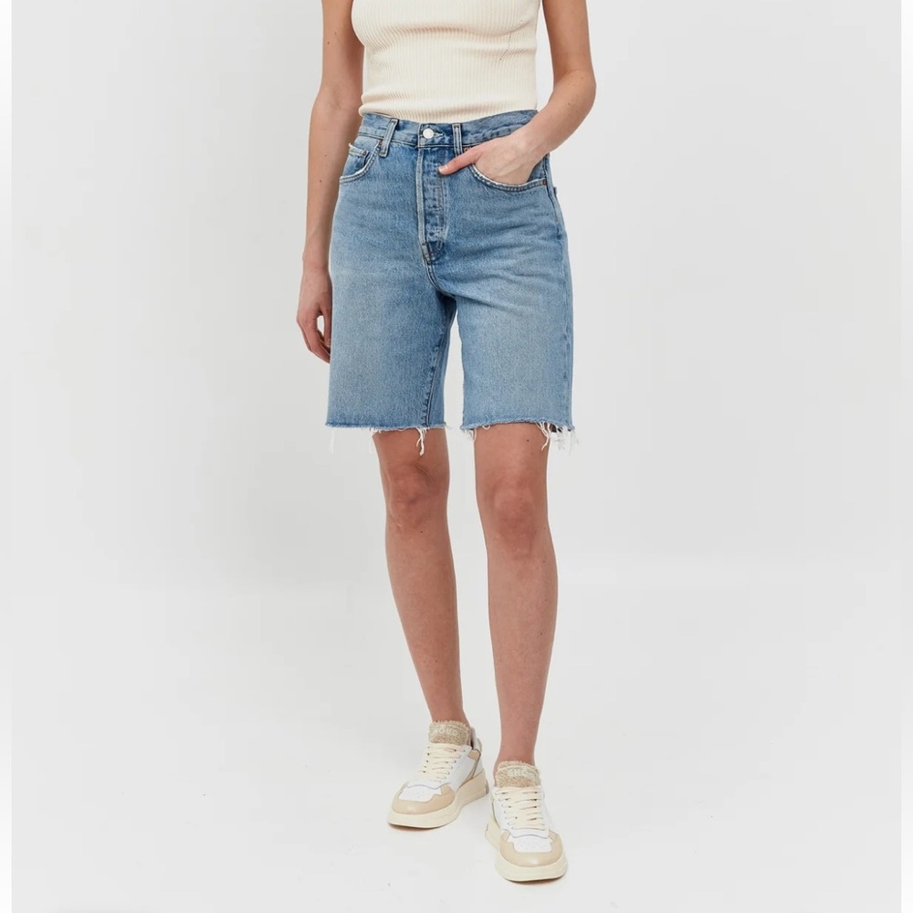 AGOLDE Ira denim shorts size 25